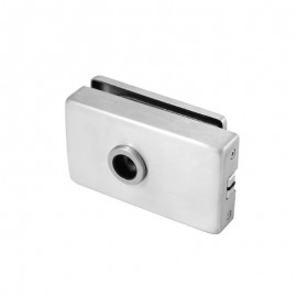 Small Magnetic Catch  Lever Lock - Natural Anodised