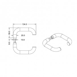 Dynamik Level Handle - NTH02 - Anodised