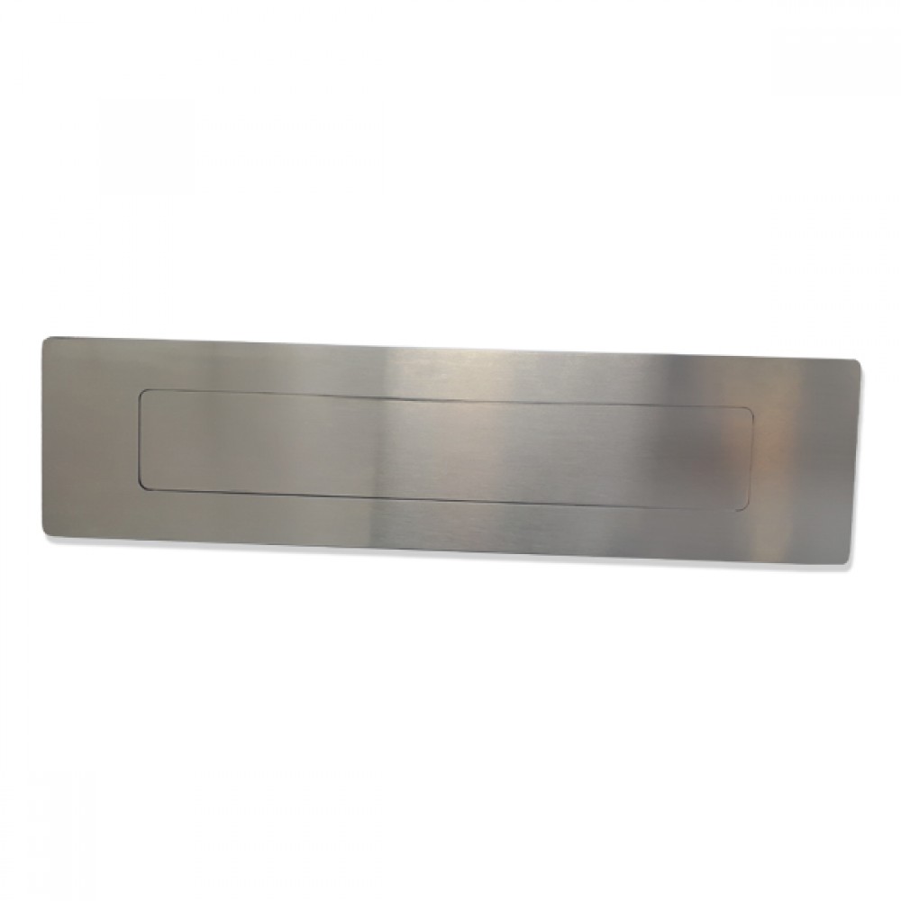Letter Plate for Frameless Glass Door - 10-12mm