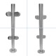 972mm 90 Degree Balustrade Post Inc. Clamps For 10mm Glass