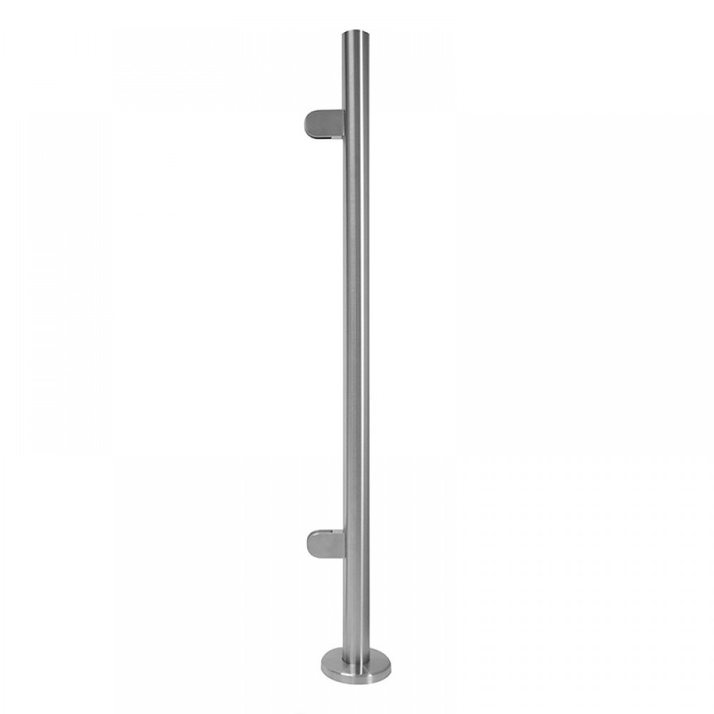 972mm End Type Balustrade Post Inc. Clamps For 10mm Glass