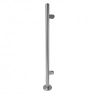 1100mm End Type Balustrade Post Incl. Clamps For 10mm Glass