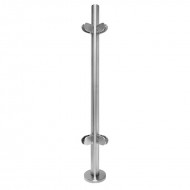1100mm 90 Degree Balustrade Post Inc. Clamps For 10mm Glass