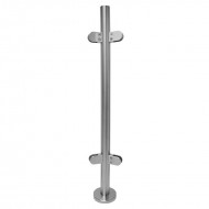 972mm 135 Degree Balustrade Post Inc. Clamps For 10mm Glass