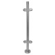 1100mm 135 Degree Balustrade Post Inc. Clamps For 10mm Glass