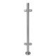 1100mm Centre Type Balustrade Post Inc Clamps For 10mm Glass