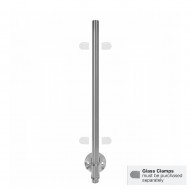 Side Mount Centre Post - 900-1300mm - Flat Cap