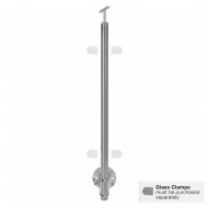 Side Mount Centre Post - 900-1300mm - Hand Rail