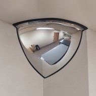 90deg 1/4 Dome Acrylic Mirror 600mm