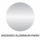 20mm X 40mm U Channel - Anodised Aluminium - 16mm Groove