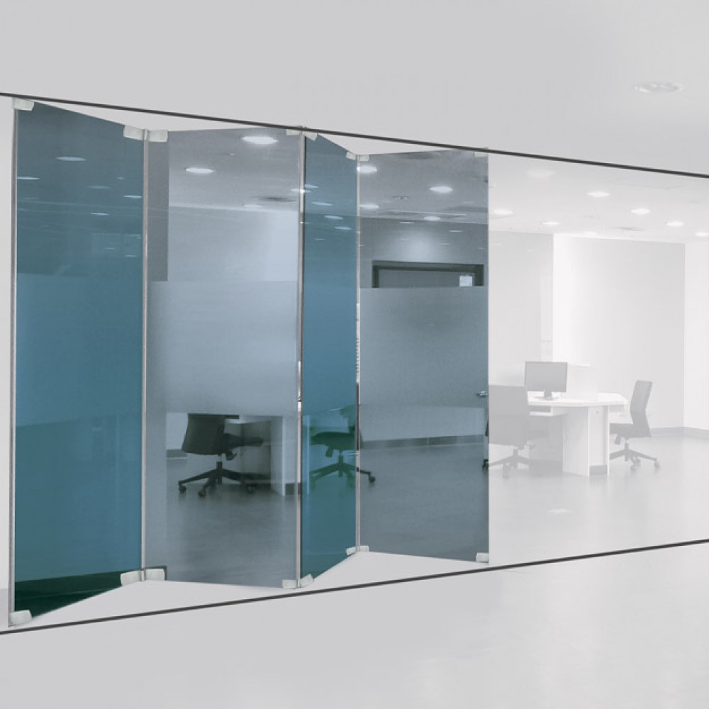 Domestic Bi-Fold Glass Wall 