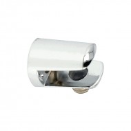 Matt Chrome Round Shelf Support 4-6mm Glass