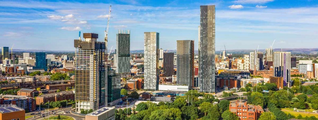 Manchester construction boom features trend in glass hardware