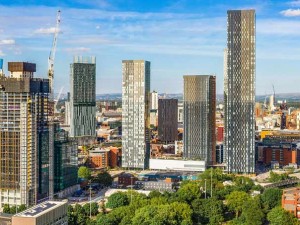 Manchester construction boom features trend in glass hardware