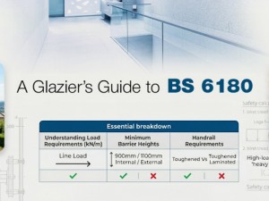 A Glazier’s Guide to BS 6180: Ensuring Your Glass Balustrade Installations are Fully Compliant