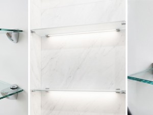 Glass Shelving Solutions: Strength, Style, and Heavy-Duty Hardware.