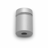 Sign Fixing 13mm (Dia) x 13mm Satin Aluminium
