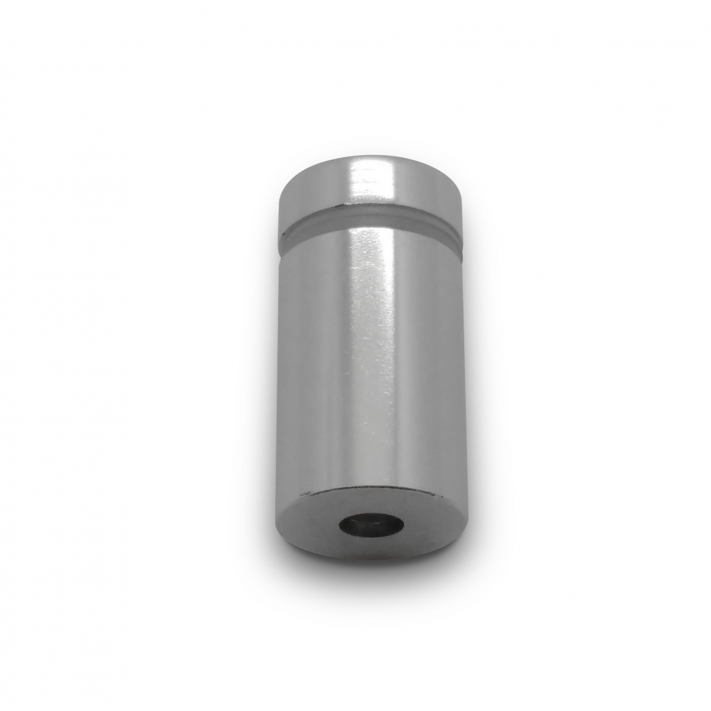 Sign Fixing 13mm (Dia) x 19mm Polished Aluminium