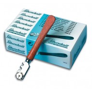 Silberschnitt Timber Handle 6 Wheel Glass Cutter