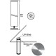 710mm UV Bonding Table Leg