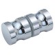 Shower Door Knob - Satin Chrome