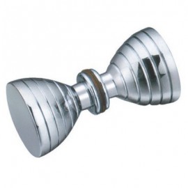 Shower Door Knob - Satin Chrome