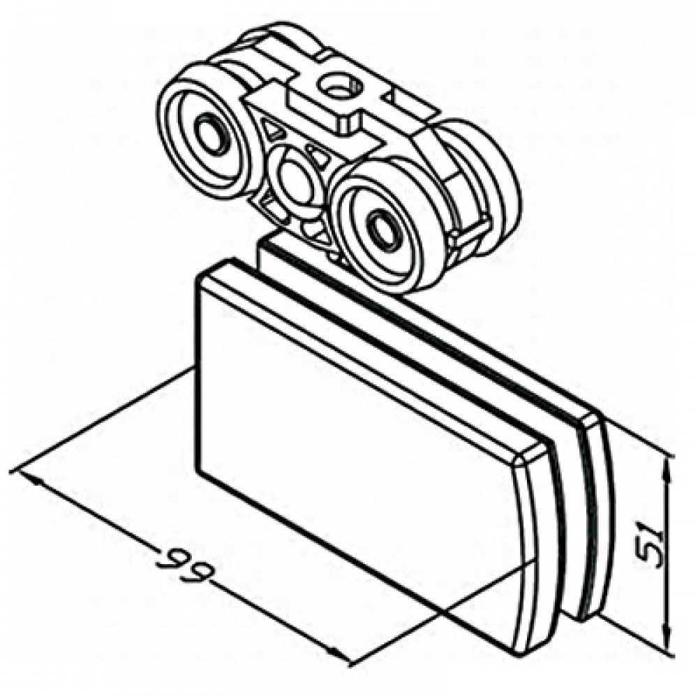 Bi-Fold Top End Anchor Pivot