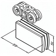 Bi-Fold Top End Anchor Pivot
