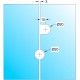 Glass Clamp - Satin Stainless