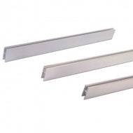 Polished Stainless Door Rail 1.2Mtrs