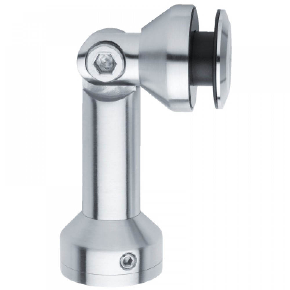 Glass to Ground/Ceiling Partition Bracket