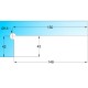 Corner Lock - Satin Stainless