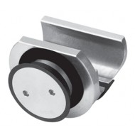 Sliding Door Rail Holder To Glass - Countersunk Type