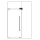 GCC Corner Transom Strike Box With Stopper - Satin Stainless