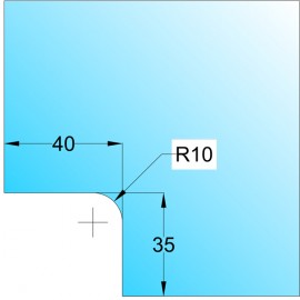 Corner Fitting - Satin Stainless