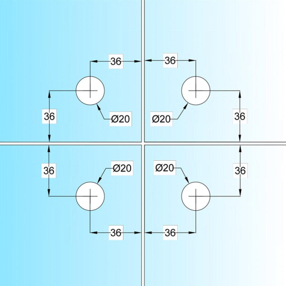 Connector Fitting - Satin Stainless