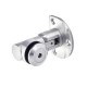Stainless Steel Glass To Wall Hinge