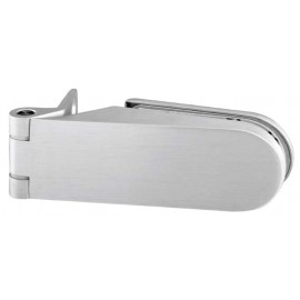 Lever Hinge Alu. Matt Silver