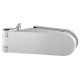 Lever Hinge Alu. Matt Silver