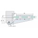 Lever Hinge Alu. Matt Silver