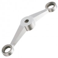 316 SS Two Way Spider Bracket With Glass Bolts