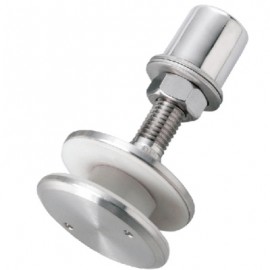 316 SS M14 Flat Spider Bolt , 17-24mm Thick Glass