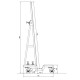 800kg Glass/Window/Slab Transport Dolly