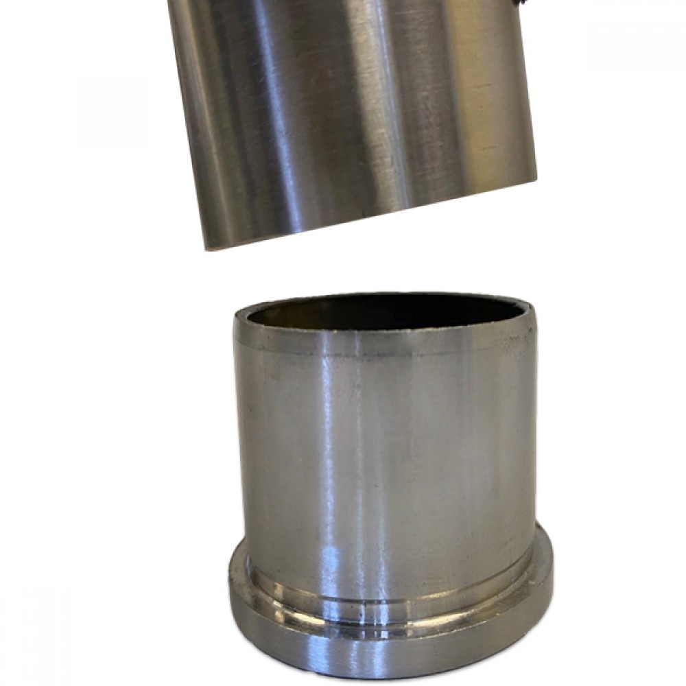 SS Covid Counter Protection Post - End - 1000mm