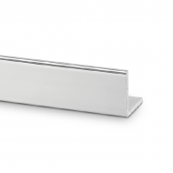 Polished Aluminium Right Angle 13x13mm 3.66M