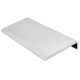Polished Aluminium Right Angle L Bar 25x6mm 3.66 Metres