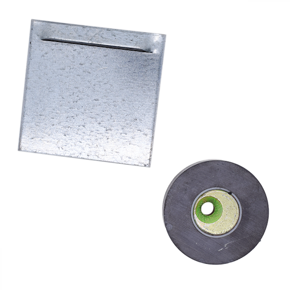 70 X70 Self Adh. Steel Plate & Magnet Mirror Fixing