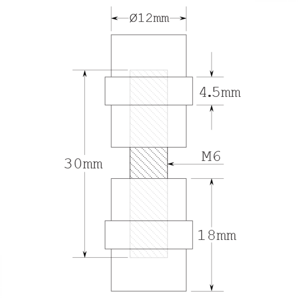 Showcase Shelf Supports Double