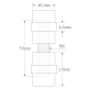 Showcase Shelf Supports Double