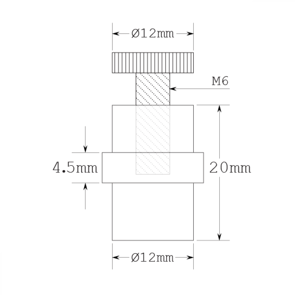 Showcase Shelf Supports Single